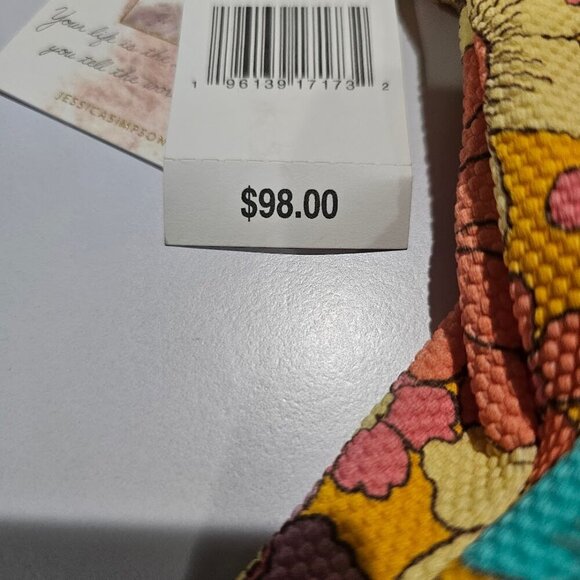 Jessica Simpson Floral Rendevous Ruffled-Neck Swimsuit - Picture 9 of 13